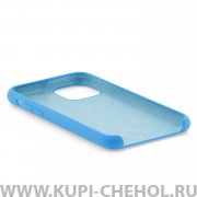 Чехол-накладка iPhone 11 Pro Derbi Slim Silicone-2 голубой
