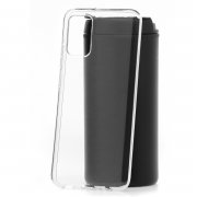 Чехол-накладка Samsung Galaxy A02s DF Slim Silicone прозрачный