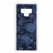 Чехол-накладка Samsung Galaxy Note 9 Kruche Print Каменная роза
