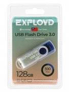 Флеш Exployd 590 128 GB Blue USB 3.0