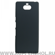 Чехол-накладка Sony Xperia XA3 черный матовый 0.8mm