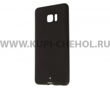 Чехол-накладка HTC U Ultra чёрный матовый 0.8mm