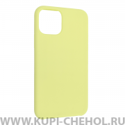 Чехол-накладка iPhone 11 Pro Derbi Slim Silicone-2 лимонный