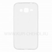 Чехол силиконовый Samsung Galaxy J2 прозрачный глянцевый 0.5mm