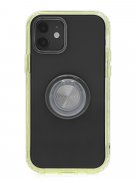 Чехол-накладка iPhone 12 Kruche Ring Yellow Чехол-накладка iPhone 12 Kruche Ring Yellow