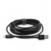 Кабель USB-Type-C Amazingthing SupremeLink Power Max Plus Black 3m 3.2A УЦЕНЕН