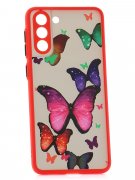 Чехол-накладка Samsung Galaxy S21 Derbi Summer Бабочки