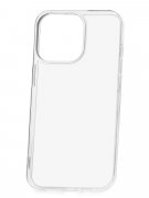 Чехол-накладка iPhone 13 Pro Max DF Slim Silicone прозрачный