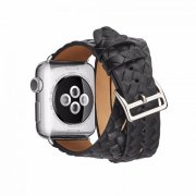 Ремешок для Apple Watch 42mm/44mm плетенка черный