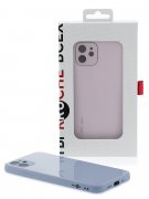 Чехол-накладка iPhone 11 Kruche Liquid glass Lavender ash