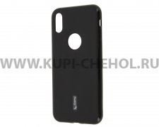 Чехол-накладка iPhone X/XS Cherry чёрный
