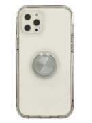 Чехол-накладка iPhone 12 Pro Max Kruche Ring Black