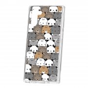 Чехол-накладка Samsung Galaxy Note 10 Kruche Print Медвежата