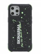 Чехол-накладка iPhone 12 Pro Max Skinarma Funsha Green