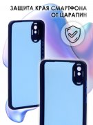 Чехол-накладка Xiaomi Redmi 9A Kruche Camera Shine Blue