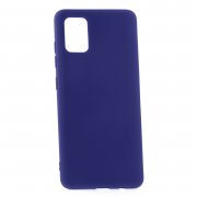 Чехол-накладка Samsung Galaxy M51 DF Silicone Blue 