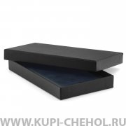 Чехол-накладка Huawei Mate 30 Pro Kruche натуральная кожа темно-синий