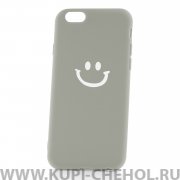 Чехол-накладка iPhone 6/6S 33002 Smile Grey