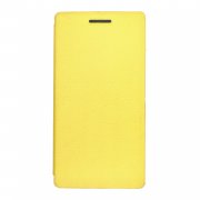 Чехол книжка Lenovo P70 UpCase жёлтый