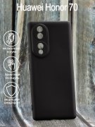 Чехол-накладка Huawei Honor 70 Derbi Slim Silicone черный