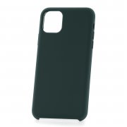 Чехол-накладка iPhone 11 Derbi Slim Silicone-2 темно-зеленый