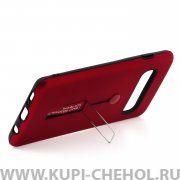 Чехол-накладка Samsung Galaxy S10 42003 с подставкой красный 