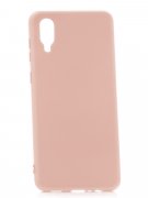 Чехол-накладка Samsung Galaxy A02 Derbi Slim Silicone-3 розовый песок