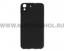 Чехол-накладка Huawei Y6/Honor 4A чёрный матовый 0.8mm