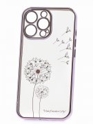 Чехол-накладка iPhone 13 Pro Kruche Flash drill Purple