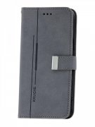 Чехол книжка Samsung Galaxy S23 Kruche Flip Classic Gray
