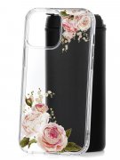 Чехол-накладка iPhone 12 Pro Max Kruche Flowers Rose