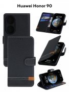 Чехол книжка Huawei Honor 90 Kruche Purse Flip Black