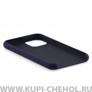 Чехол-накладка iPhone 11 Pro Derbi Slim Silicone-2 темно-синий