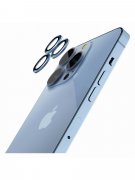 Защитное стекло для линз камеры iPhone 13 Pro/iPhone 13 Pro Max Amazingthing Aluminum Blue 3шт 0.33mm