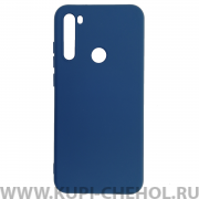 Чехол-накладка Xiaomi Redmi Note 8T DF Silicone Blue