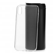 Чехол-накладка iPhone XR DF Slim Silicone прозрачный