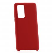 Чехол-накладка Huawei P40 Derbi Slim Silicone-2 красный