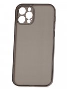 Чехол-накладка iPhone 12 Pro Kruche Frosted glass Black