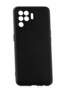 Чехол-накладка OPPO Reno 5 Lite DF Silicone Black