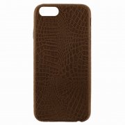 Чехол-накладка iPhone 7/8/SE (2020) Рептилия 9513 коричневый