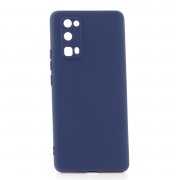 Чехол-накладка Huawei Honor 30 Pro+ DF Silicone Blue