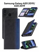 Чехол книжка Samsung Galaxy A20 2019/A30 2019 Kruche Purse Combi Black