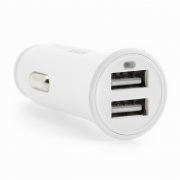 Автоадаптер 2.4A 2USB Remax RCC217 White