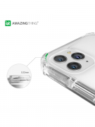 Чехол-накладка iPhone 12 mini Amazingthing Novoboost Anti-microbial Crystal Clear