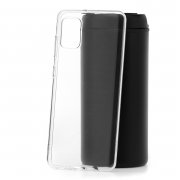 Чехол-накладка Samsung Galaxy A31 DF Slim Silicone прозрачный