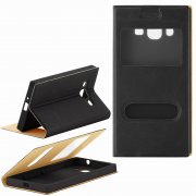Чехол  книжка  Sams  Galaxy J2  П27001  черн