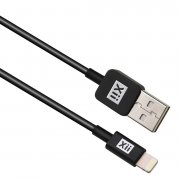 Кабель USB-iP WK Black 1m