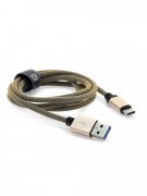 Кабель USB-Type-C Amazingthing SupremeLink Power Max Plus QC3.0 Gold 1m 3A
