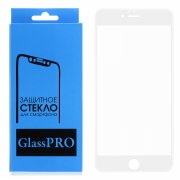 Защитное стекло iPhone 6 Plus/6S Plus Glass Pro Glue 5D белое 0.33mm