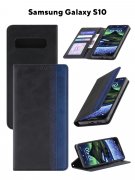 Чехол книжка Samsung Galaxy S10 Kruche Purse Combi Black